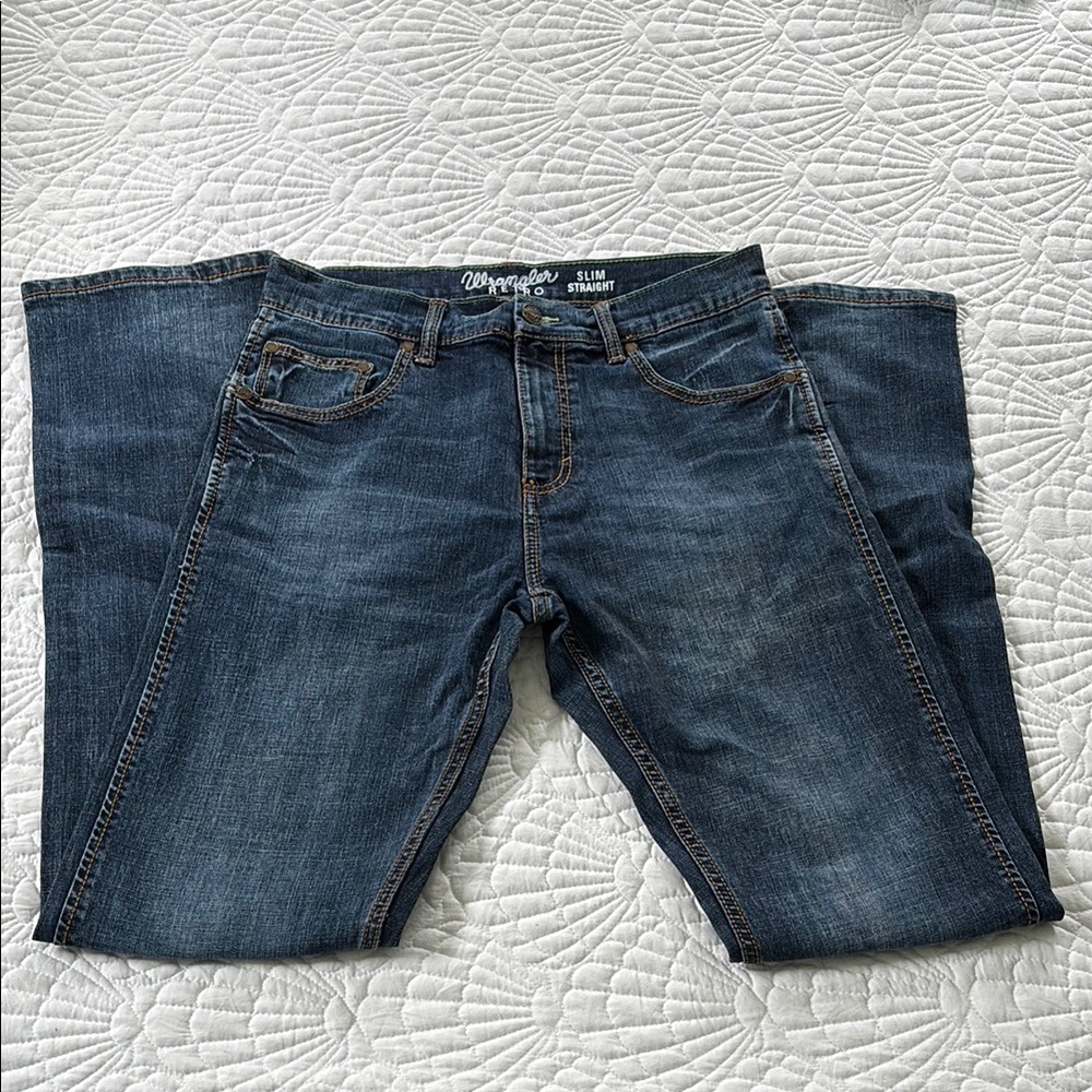 Wrangler Slim Straight Jeans